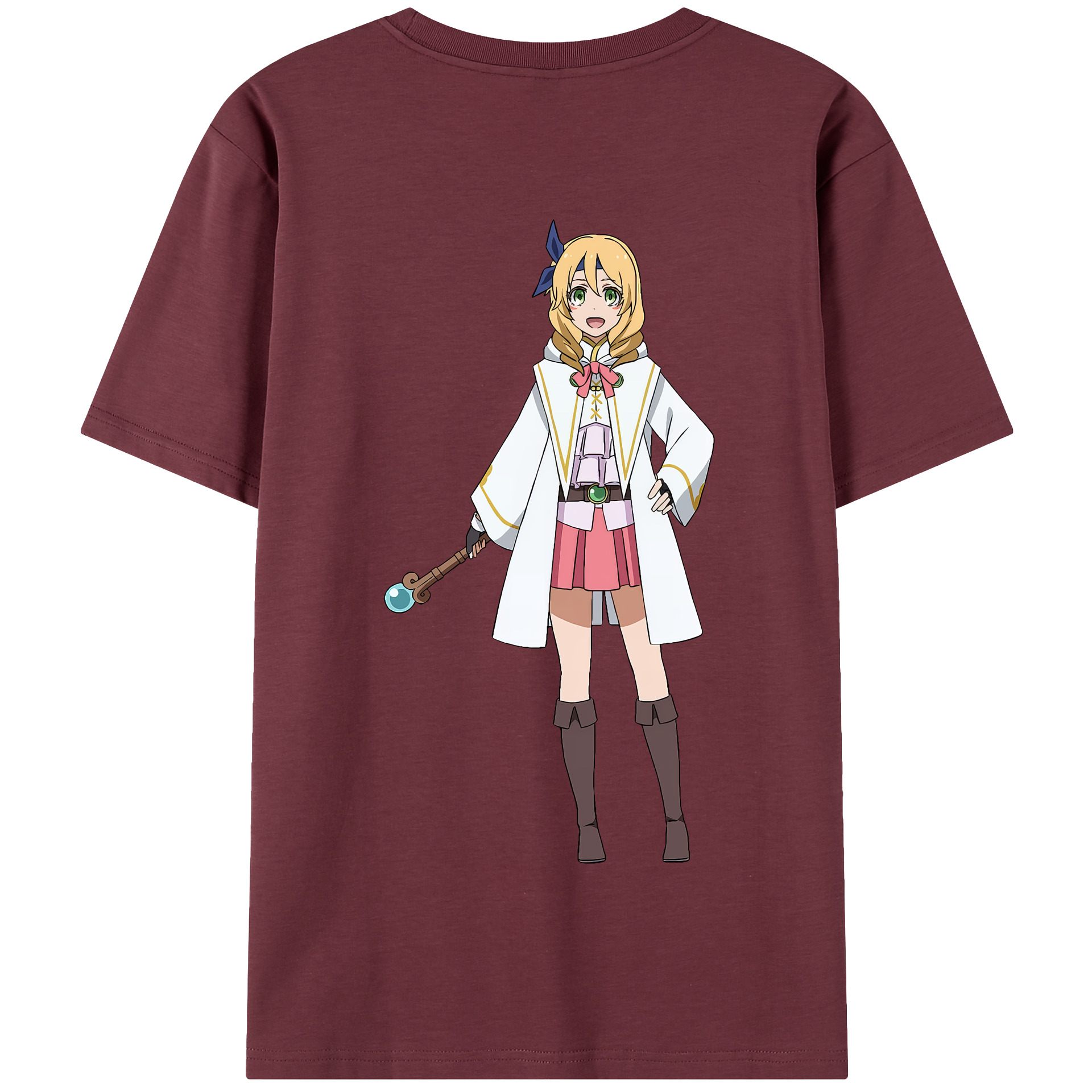 （画像用） 転スラ Regarding Reincarnated to Slime 綿100％半袖Tシャツ（背面プリント）
